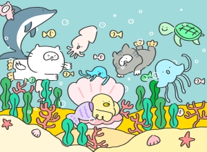 바닷속 세상