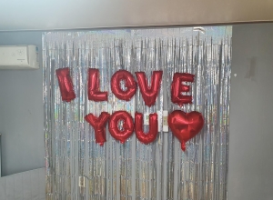 #ILOVEYOU #축하 #풍선 #사랑해 #생일 #하트