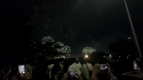 어제, 서울의 화려한 밤하늘 (2023.10.07)